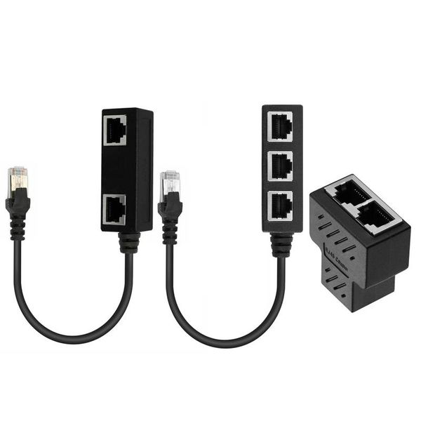 male to 3 female or three ethernet splitter socket port lan network adapter cable compatible computer cables & connectors
male to 3 female or three ethernet splitter socket port lan network adapter cable compatible computer cables & connectors