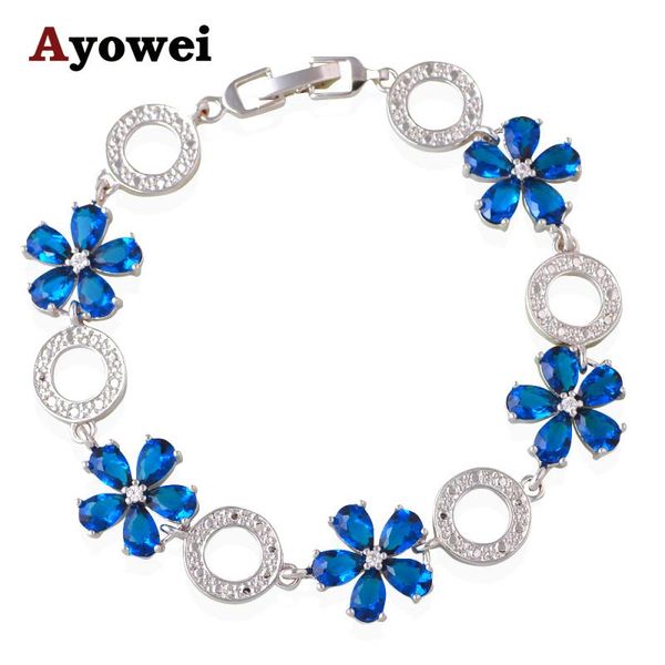 wedding accessorise for bride black friday silver tone deep blue zircon fashion jewelry tb1075a link, chain
wedding accessorise for bride black friday silver tone deep blue zircon fashion jewelry tb1075a link, chain