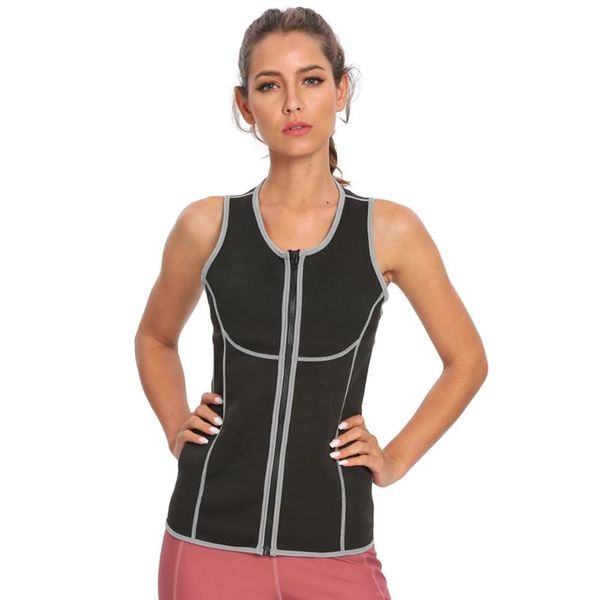 women's shapers zipper body shaper ves for women weight loss premium neoprene tank slimming waist trainer shirts sweat, Black;white
women's shapers zipper body shaper ves for women weight loss premium neoprene tank slimming waist trainer shirts sweat, Black;white