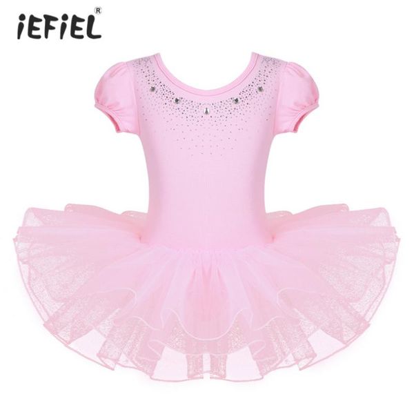 girl's dresses 2021 kids girls mesh ballet leotard dress bubble sleeves gymnastics tutu beautiful dancewear for your girl, Red;yellow
girl's dresses 2021 kids girls mesh ballet leotard dress bubble sleeves gymnastics tutu beautiful dancewear for your girl, Red;yellow