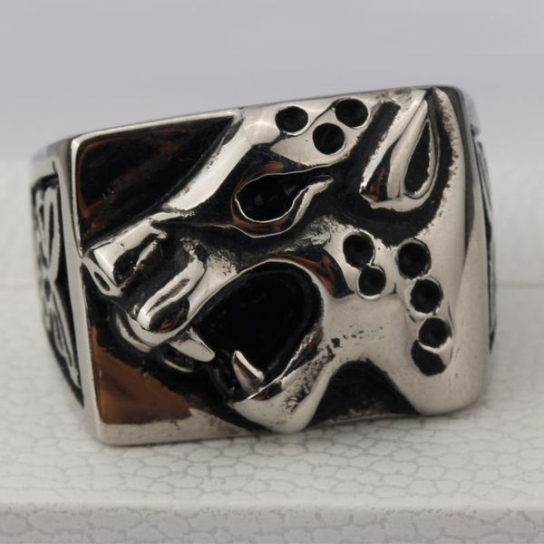 cluster rings stainless steel men ring with tiger head geometric shape punk rock finger for male big size fashion jewelry, Golden;silver
cluster rings stainless steel men ring with tiger head geometric shape punk rock finger for male big size fashion jewelry, Golden;silver