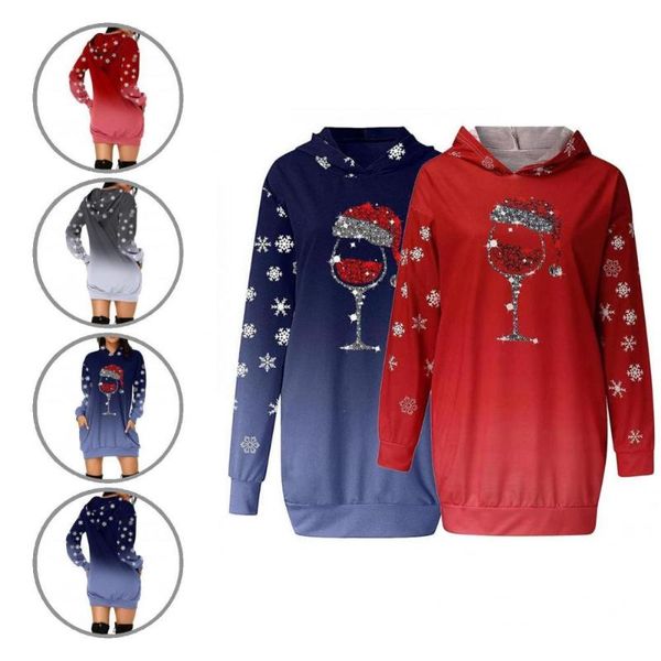 women's hoodies & sweatshirts hoodie dress thick sweatshirt breathable long sleeve wine cup print rhinestone decor party, Black
women's hoodies & sweatshirts hoodie dress thick sweatshirt breathable long sleeve wine cup print rhinestone decor party, Black