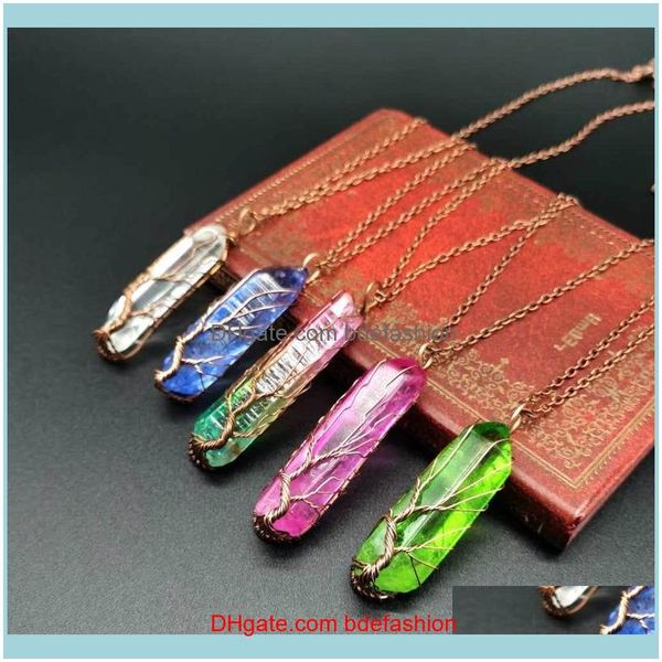& pendants jewelryvintage rainbow 7 chakra natural stone necklace for women men handmade tree of life copper wire wrap pendant necklaces jew, Silver
& pendants jewelryvintage rainbow 7 chakra natural stone necklace for women men handmade tree of life copper wire wrap pendant necklaces jew, Silver