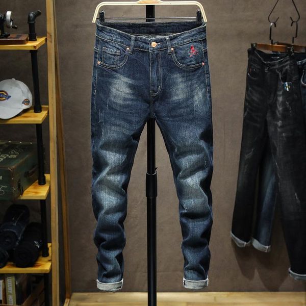 men's jeans autumn winter regular fit casual elastic fashion stretch blue denim soft pants trousers size 28-38,831 lsgu
men's jeans autumn winter regular fit casual elastic fashion stretch blue denim soft pants trousers size 28-38,831 lsgu