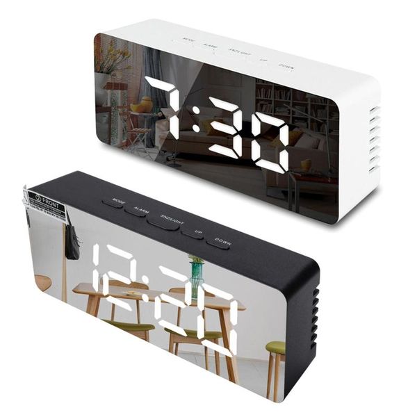 desk & table clocks digital led mirror alarm clock snooze electronic large time temperature display home decoration usb port battery powered
desk & table clocks digital led mirror alarm clock snooze electronic large time temperature display home decoration usb port battery powered
