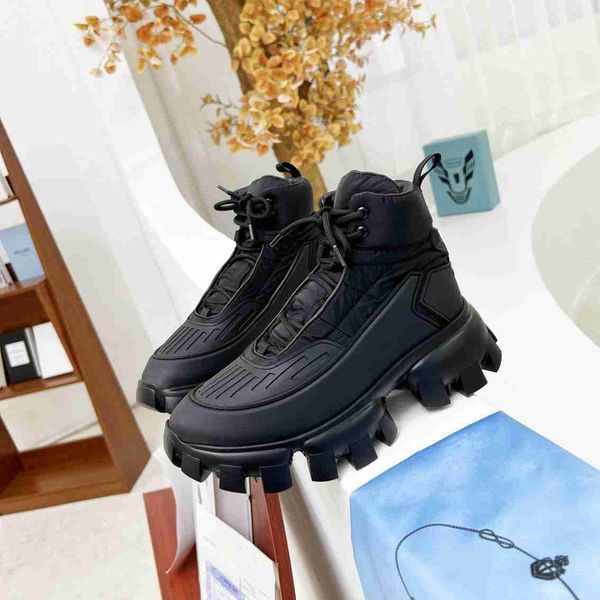 triangle catwalk shoes label spelling color thick bottom high-old daddy shoes couple models female leather lace-up gear casual trainers snea, Black
triangle catwalk shoes label spelling color thick bottom high-old daddy shoes couple models female leather lace-up gear casual trainers snea, Black