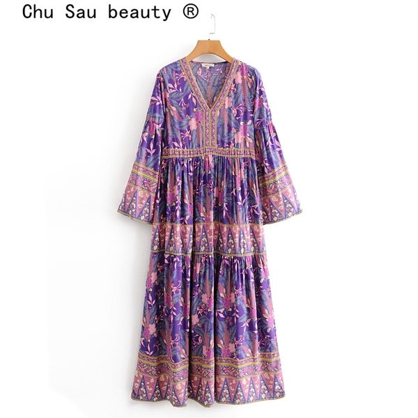 beauty fashion boho vintage floral print maxi dress women beach chic pagoda sleeve dresses female vestido de moda 210514, Black;gray
beauty fashion boho vintage floral print maxi dress women beach chic pagoda sleeve dresses female vestido de moda 210514, Black;gray