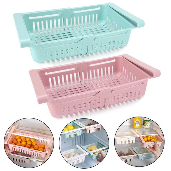 kitchen storage rack fridge organizer shelf fruit snack container holder refrigerator drawer bottles & jars
kitchen storage rack fridge organizer shelf fruit snack container holder refrigerator drawer bottles & jars