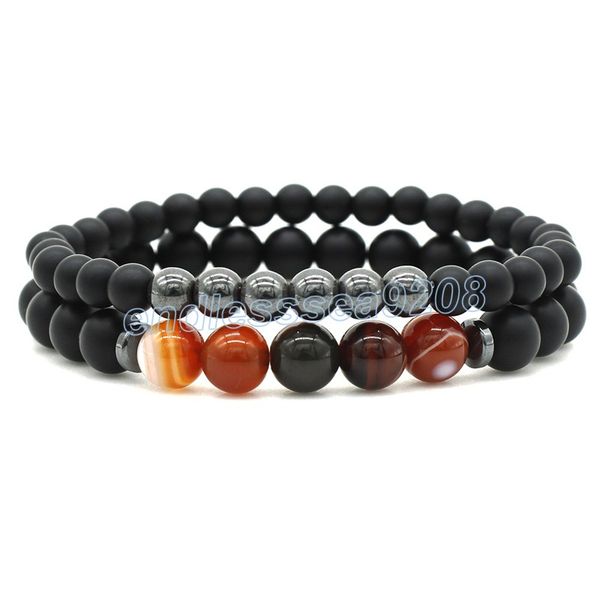 strands bead bracelet men natural agate stone hematite obsidian beaded bracelets homme energy stretch bracelet man jewelry, Black
strands bead bracelet men natural agate stone hematite obsidian beaded bracelets homme energy stretch bracelet man jewelry, Black