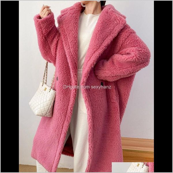 outerwear coats womens clothing apparel drop delivery 2021 women winter faux fur warm long sleeve female thick teddy bear coat casual loose, Black
outerwear coats womens clothing apparel drop delivery 2021 women winter faux fur warm long sleeve female thick teddy bear coat casual loose, Black
