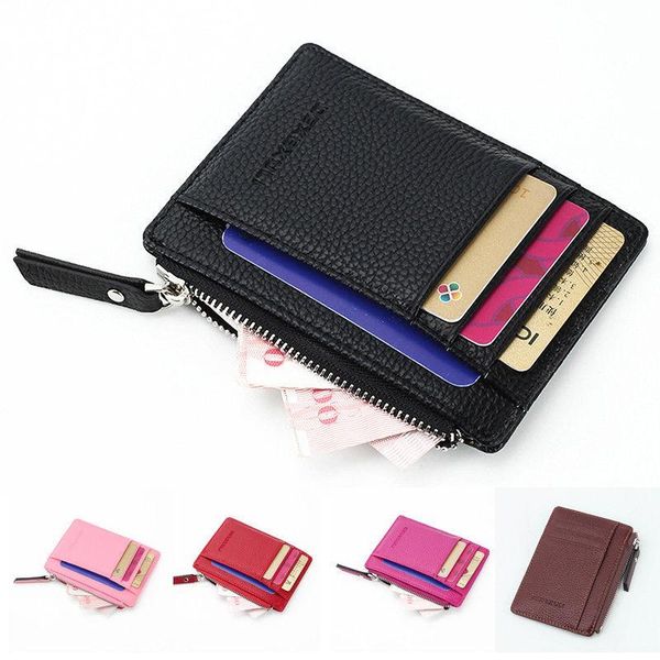 card holders fashion women mini wallet multi-use slim thin id holder purse pu leather /by, Brown;gray
card holders fashion women mini wallet multi-use slim thin id holder purse pu leather /by, Brown;gray