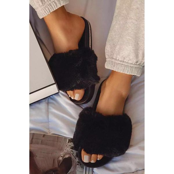 slippers women furry sneakers ladies flat shoes woman fluffy indoor winter warm sandals female fur flip flops 36-43 high quality, Black
slippers women furry sneakers ladies flat shoes woman fluffy indoor winter warm sandals female fur flip flops 36-43 high quality, Black