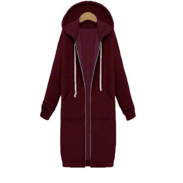 women's jackets autumn fashion long section plus cashmere sweater, size loose hooded female jacket, cardigan windbreaker, Black;brown
women's jackets autumn fashion long section plus cashmere sweater, size loose hooded female jacket, cardigan windbreaker, Black;brown