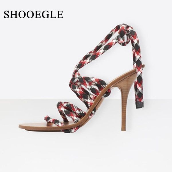 mixed color bandage sandals women stiletto high heels red green peep toe lace up sandal bohemian style lady summer shoe, Black
mixed color bandage sandals women stiletto high heels red green peep toe lace up sandal bohemian style lady summer shoe, Black