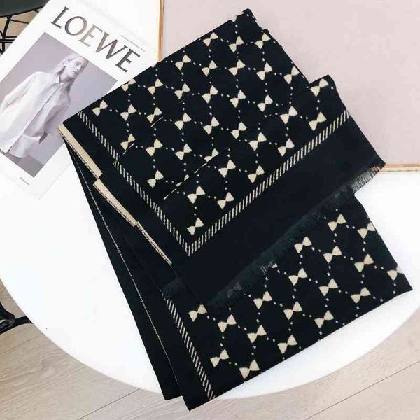 scarves bow double-sided scarf women's autumn winter korean version versatile imitation cashmere increased air-conditioned room shawl w, Blue;gray
scarves bow double-sided scarf women's autumn winter korean version versatile imitation cashmere increased air-conditioned room shawl w, Blue;gray