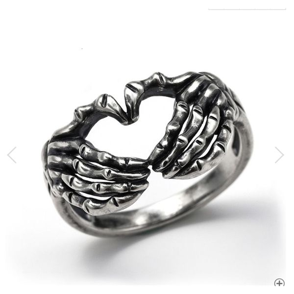 designer rings silver plated hand with heart for men punk gothic creative skeleton couple ring women hip hop band jewelry charm gift, Golden;silver
designer rings silver plated hand with heart for men punk gothic creative skeleton couple ring women hip hop band jewelry charm gift, Golden;silver