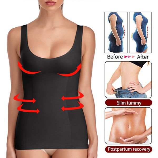 women waist trainer body shaper seamless shapewear camisole tummy control cami shaper slimmer everyday comfort tank shaper
women waist trainer body shaper seamless shapewear camisole tummy control cami shaper slimmer everyday comfort tank shaper
