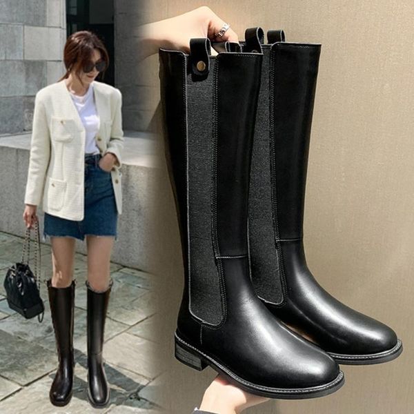 boots long women's 2021 style but knee-thin and thin small fragrant wind high-tube flat-bottomed knight women, Black
boots long women's 2021 style but knee-thin and thin small fragrant wind high-tube flat-bottomed knight women, Black