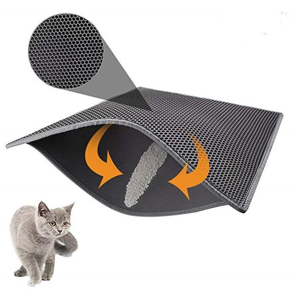 cat beds & furniture pet litter mat waterproof eva double layer trapping box clean pad products for cats accessories
cat beds & furniture pet litter mat waterproof eva double layer trapping box clean pad products for cats accessories
