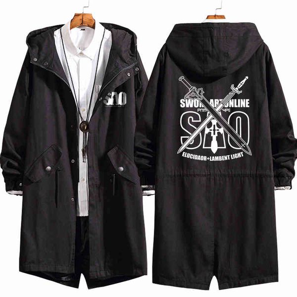 men's casual shirts men coat anime sword art online kirigaya kazuto loose long hoodie sao cosplay trench jacket sweatshirt thicken over, White;black
men's casual shirts men coat anime sword art online kirigaya kazuto loose long hoodie sao cosplay trench jacket sweatshirt thicken over, White;black