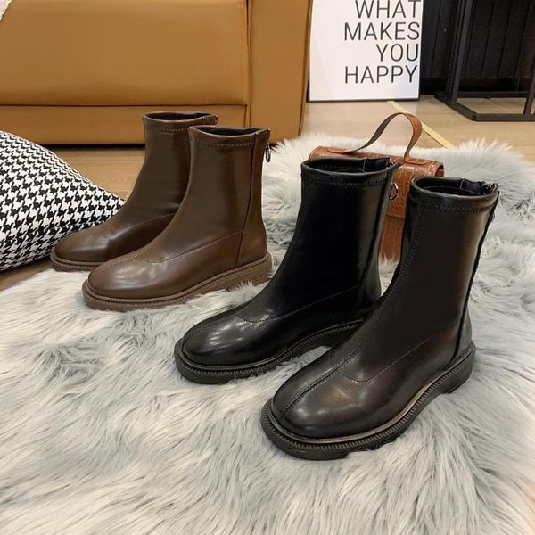 ankle boots platform women's shoes bouttine leather female women drop center chunky tennis woman lolita lace up footwear, Black
ankle boots platform women's shoes bouttine leather female women drop center chunky tennis woman lolita lace up footwear, Black