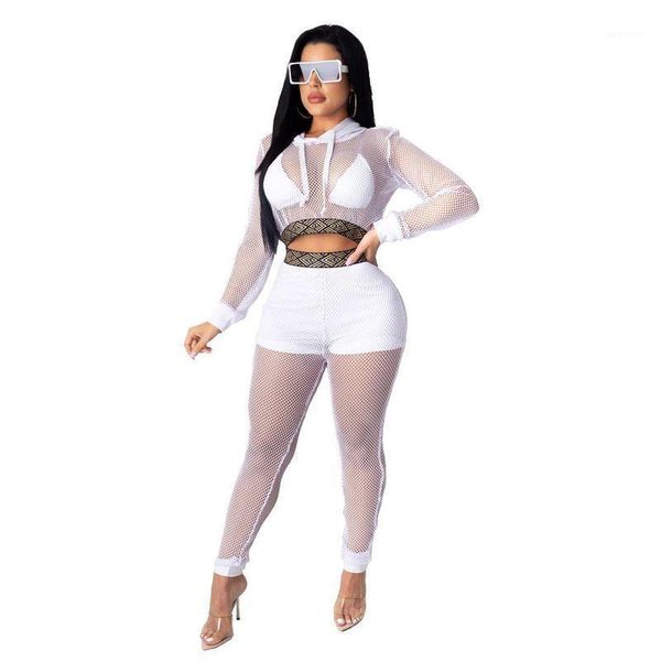 2 piece outfits women set 2021 hooded cover up mesh crop long sleeve white two beach suit hoodie sweatpants women's tracksuits, Gray
2 piece outfits women set 2021 hooded cover up mesh crop long sleeve white two beach suit hoodie sweatpants women's tracksuits, Gray