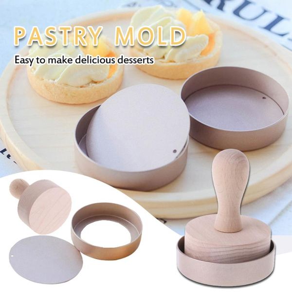 baking moulds 1pc 3.5inch practical mini tart mold aluminium pie pan loose bottom tool pastry pusher kitchen cake mould set
baking moulds 1pc 3.5inch practical mini tart mold aluminium pie pan loose bottom tool pastry pusher kitchen cake mould set