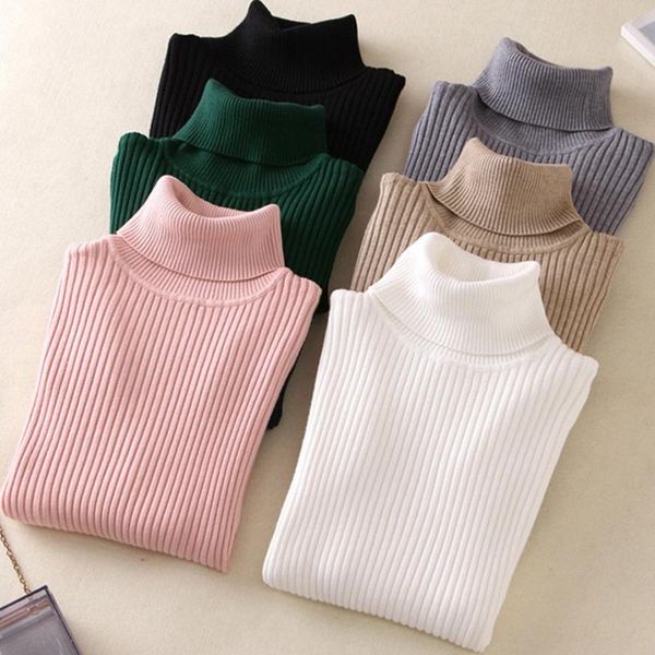 women's sweaters jchb autumn winter women knitted turtleneck sweater casual soft -neck jumper fashion slim femme elasticity pullovers, White;black
women's sweaters jchb autumn winter women knitted turtleneck sweater casual soft -neck jumper fashion slim femme elasticity pullovers, White;black