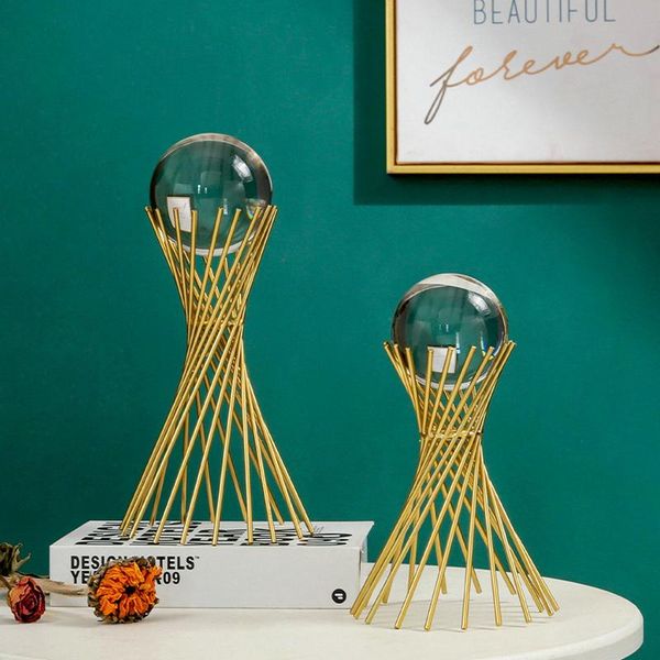 novelty items nordic metal crystal ball ornaments creative home decor abstract shape golden iron crafts gifts living room
novelty items nordic metal crystal ball ornaments creative home decor abstract shape golden iron crafts gifts living room