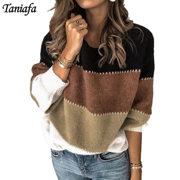 autumn winter fashion women long sleeve knitted sweater jumpers ladies casual stripes knitting pullover coat women's sweaters, White;black
autumn winter fashion women long sleeve knitted sweater jumpers ladies casual stripes knitting pullover coat women's sweaters, White;black