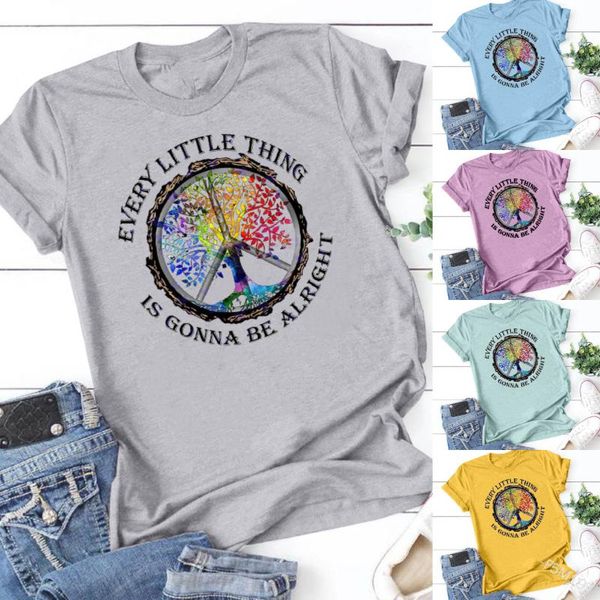 women's t-shirt women urban casual cartoon printing letter round neck cotton hedging straight summer solid color short-sleeved top, White
women's t-shirt women urban casual cartoon printing letter round neck cotton hedging straight summer solid color short-sleeved top, White
