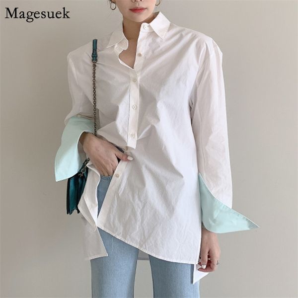 autumn slim split womens blouses fashion long sleeve shirt solid korean casual loose work-wear blouse blusas 10294 210512, White
autumn slim split womens blouses fashion long sleeve shirt solid korean casual loose work-wear blouse blusas 10294 210512, White