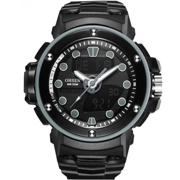 wristwatches ohsen digital watch men sport super cool men's quartz sports waterproof watches led military male xfcs, Slivery;brown
wristwatches ohsen digital watch men sport super cool men's quartz sports waterproof watches led military male xfcs, Slivery;brown