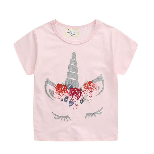 jumping meters arrival summer unicorn girls t shirts cotton selling tee for baby clothes 210529, Blue
jumping meters arrival summer unicorn girls t shirts cotton selling tee for baby clothes 210529, Blue