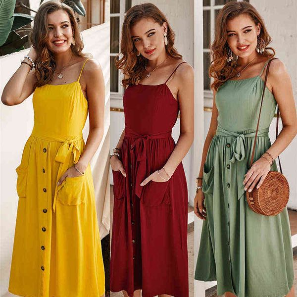 casual dresses dign solid color suspender dresses spring / summer 2022 style skirt, Black;gray
casual dresses dign solid color suspender dresses spring / summer 2022 style skirt, Black;gray