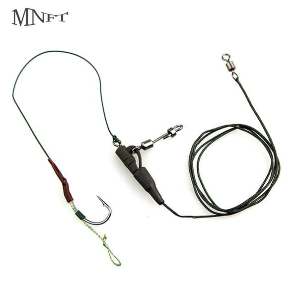 set carp fishing rig hook group 35lbs pull force leader lines size10# 12# for choose hooks
set carp fishing rig hook group 35lbs pull force leader lines size10# 12# for choose hooks