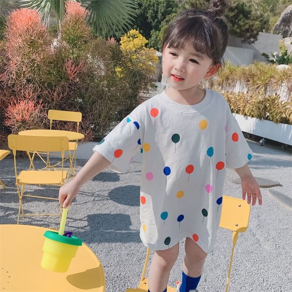 summer baby girls dresses cotton colorful air balloon printing tee dress 1-6 years kids short sleeve casual long 20220219 h1, Red;yellow
summer baby girls dresses cotton colorful air balloon printing tee dress 1-6 years kids short sleeve casual long 20220219 h1, Red;yellow