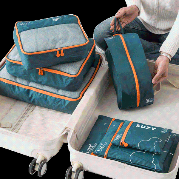 storage bags 7pcs portable travel clothes shoes organizer cosmetic toiletry pouch luggage kit accessories supplies
storage bags 7pcs portable travel clothes shoes organizer cosmetic toiletry pouch luggage kit accessories supplies
