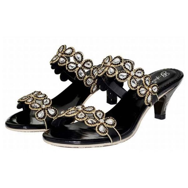 slippers plus size 34-44 women super comfortable med high heels sandals rhinestone flowers female woman beach shoes 2021 fashion, Black
slippers plus size 34-44 women super comfortable med high heels sandals rhinestone flowers female woman beach shoes 2021 fashion, Black