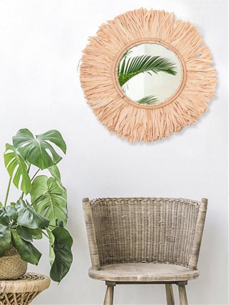 decorative flowers & wreaths hanging wall mirror round handmade boho moroccan style art decor for apartment living room bedroom dorm entrywa
decorative flowers & wreaths hanging wall mirror round handmade boho moroccan style art decor for apartment living room bedroom dorm entrywa