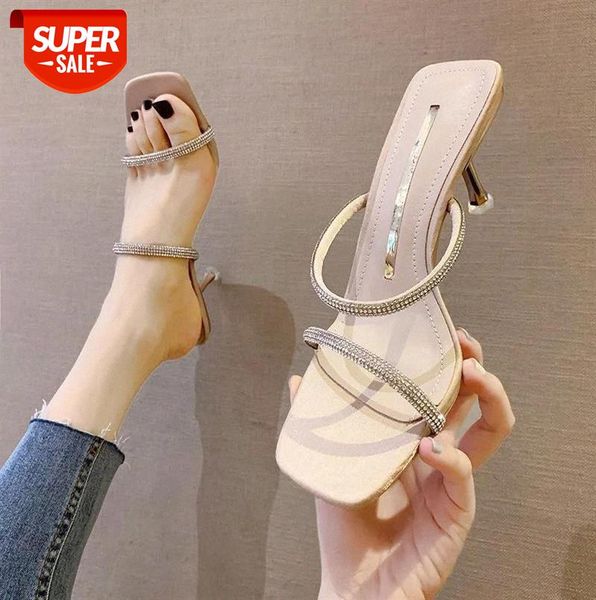 rhinestones high heels thin slipper women summer party shoes woman wedding fashion jelly open toe mary janes mules sandals #vu52, Black
rhinestones high heels thin slipper women summer party shoes woman wedding fashion jelly open toe mary janes mules sandals #vu52, Black