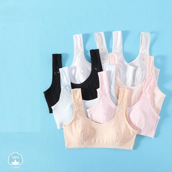 3pc lot arrived wrap bust cotton candy vest young girls students teenagers underwear children, Blue
3pc lot arrived wrap bust cotton candy vest young girls students teenagers underwear children, Blue