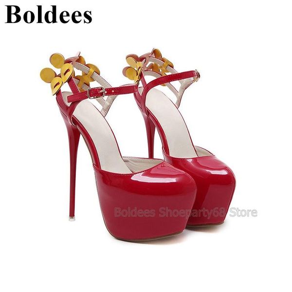 fashion red black patent leather thick platform high heel dress shoes women pumps ankle wrap gold flowers decor thin heels sandals
fashion red black patent leather thick platform high heel dress shoes women pumps ankle wrap gold flowers decor thin heels sandals