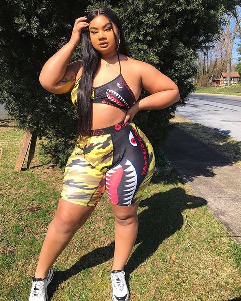 women's plus size tracksuits 2021 large sportswear waistcoat print pants leaky navel sleeveless suit
women's plus size tracksuits 2021 large sportswear waistcoat print pants leaky navel sleeveless suit