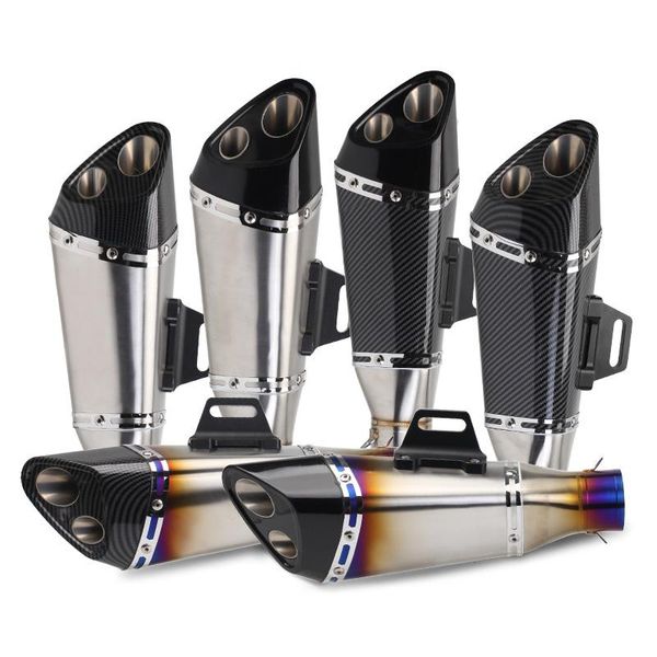 motorcycle exhaust system inlet 38-51mm /1.5in-2in modify motocross muffler for fz6 cbr250 cb600 mt07 atv dirt pit bike
motorcycle exhaust system inlet 38-51mm /1.5in-2in modify motocross muffler for fz6 cbr250 cb600 mt07 atv dirt pit bike
