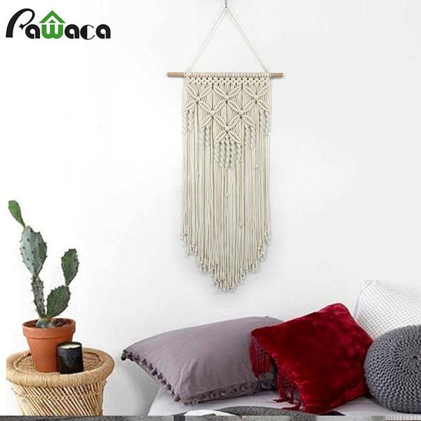 tapestries macrame hand woven tapestry wall hanging handmade cotton rope bohemian art crafts room home wedding decoration
tapestries macrame hand woven tapestry wall hanging handmade cotton rope bohemian art crafts room home wedding decoration
