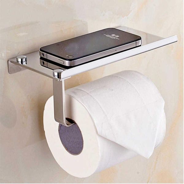 toilet paper holders wall mount holder with phone shelf 304 stainless steel roll tissue bathroom accessories
toilet paper holders wall mount holder with phone shelf 304 stainless steel roll tissue bathroom accessories