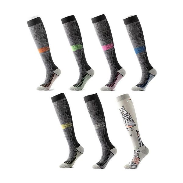 running compression socks stockings 20-30 mmhg men women sports for marathon hiking cycling football varicose veins, Black
running compression socks stockings 20-30 mmhg men women sports for marathon hiking cycling football varicose veins, Black