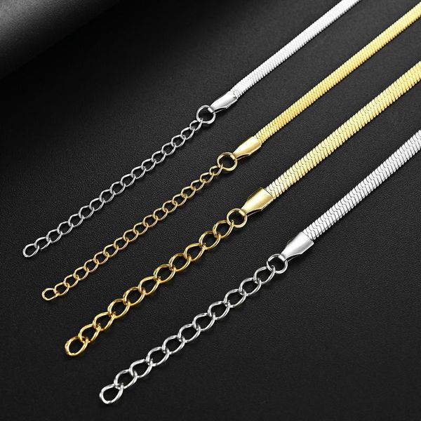 pendant necklaces european and american trendsetter flat snake bone 18k gold plated necklace hip hop men's women's clavicle single, Silver
pendant necklaces european and american trendsetter flat snake bone 18k gold plated necklace hip hop men's women's clavicle single, Silver