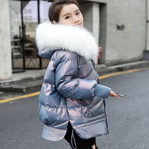 autumn and winter down jacket women's new style fashion age reduction bright face warm collar loose show thin hood, Black
autumn and winter down jacket women's new style fashion age reduction bright face warm collar loose show thin hood, Black